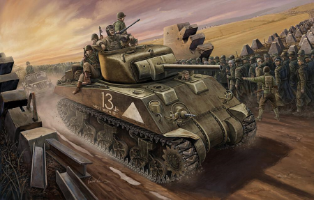 1/48 U.S M4 Tank (Mid -Model)
