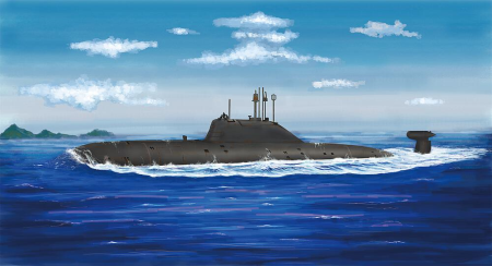 1/700 Russia Navy Akula Class Attack Submarine