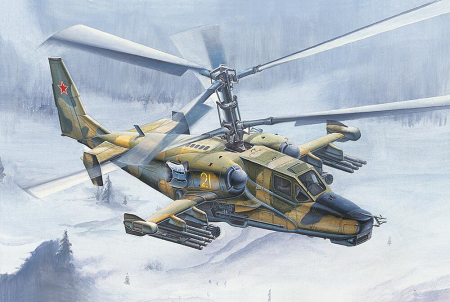 1/72 Ka-50 Black shark Attack Helicopter