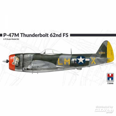 1/72 P-47M Thunderbolt 62nd Fighter Squadron
