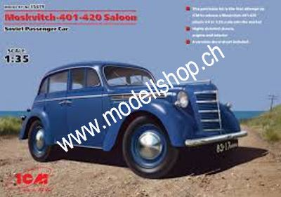 1/35 Moskvitch-401-420 Saloon  Soviet Passenger Car