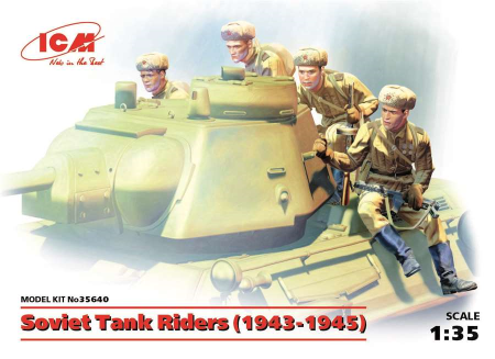 1/35    Sov. Tank Riders (1943 - 45)