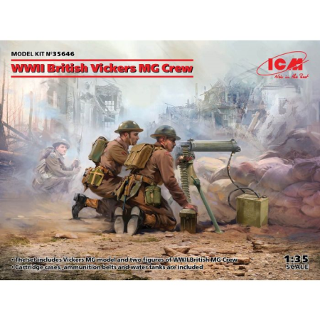 1/35    British Vickers MG Crew