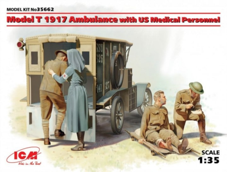 1/35    Model T 1917 Ambulance w/U.S. Pers.