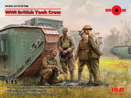 1/35    British Tank Crew WW I