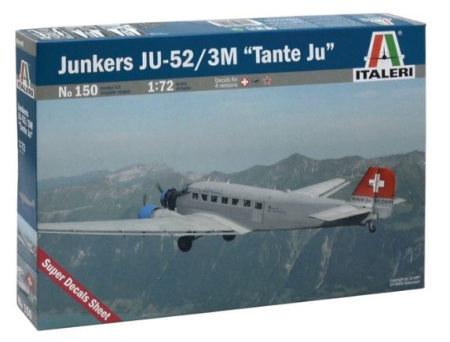 "1/72 JUNKERS JU-52 3/m ""TANTE JU"" LH"