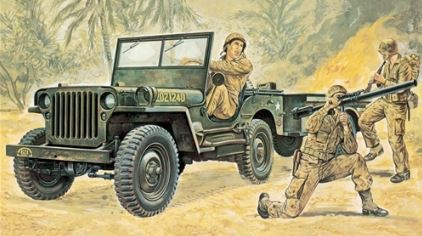1/35 WWII US Geländewagen