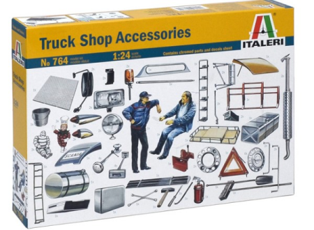 1/24 Truck Shop Accessories