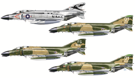 1/72 F-4 C/D/J Phantom Aces