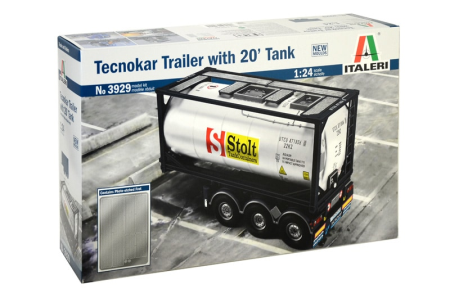 1/24 Tecnokar Trailer w/ 20ft Tank