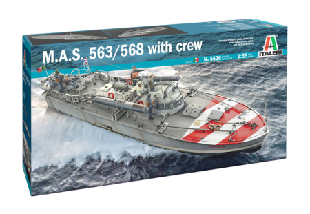 1/35 M.A.S. 568 4a Torpedoboot m. Crew