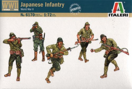 1/72 WWII Japanische Infanterie