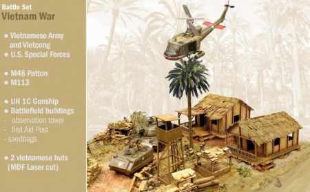 1/72 Battle-Set Vietnam War