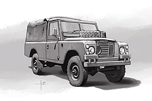 1/35 IT Land Rover 109&#180; LWB
