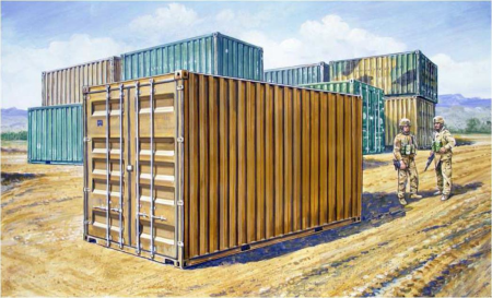 1/35 20&#39; Military Container