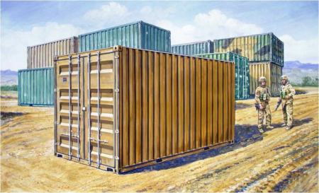 1/35 20' Military Container