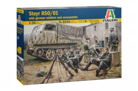 1/35 Steyr RSO/01 w/Germ.soldiers+access