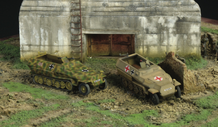 1/72 SD.Kfz.251/1 Ausf. C Fast Assm. Kit