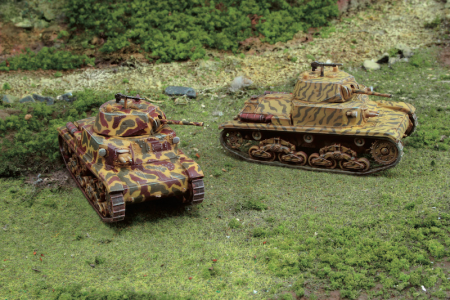 1/72 Panzer M13/40, 2 pcs