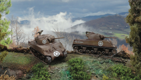 1/72 Sherman M4A3 75mm, 2 pcs