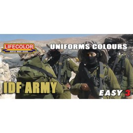 IDF ARMY Uniform Color  Set 2 Farbe