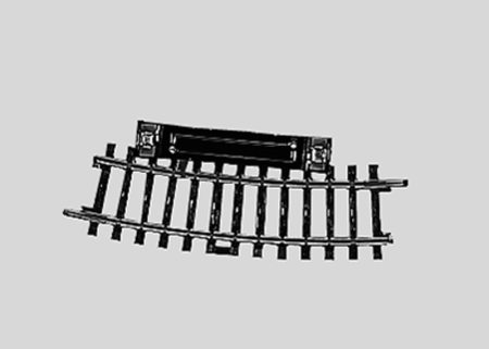 H0 Schaltgleis r360 mm.15 Gr.
