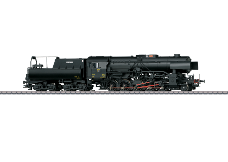 Locomotive &#224; vapeur lourde. s&#233;rie 5519. avec tender bassine pour t