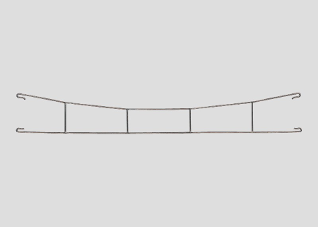 H0 Fahrdraht 142 mm (Inh. 5 St.)