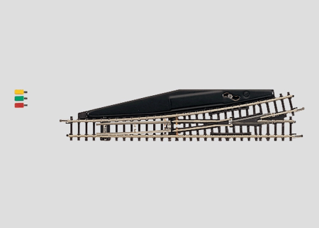 Z El. Weiche links r490 mm