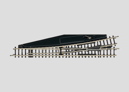Z Handweiche links r490 mm
