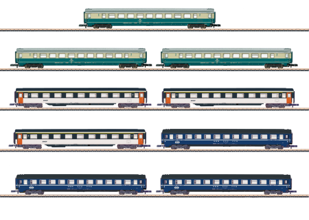 Pr&#233;sentation Voitures pour trains voyageurs