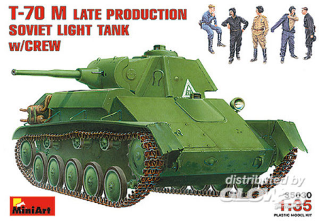 1/35 T-70 M Late Prod. with Crew