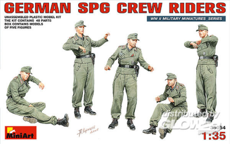 1/35 German SPG Crew Rider