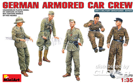 1/35 German Armoured Car Crew