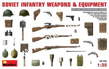 1/35 Sov. Inf. Weapons & Equipment