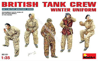 1/35 British Tank Crew (Winter Uniform)