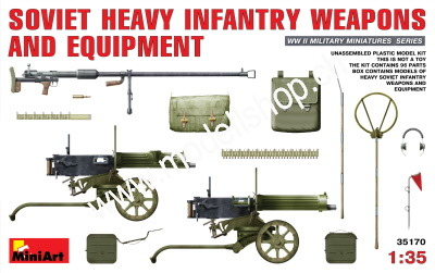 1/35 Soviet Heavy Infantery Weapons & Equipmment 