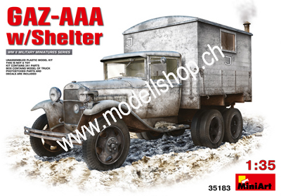 1/35 GAZ-AAA with Shelter