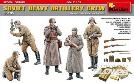 1/35 Soviet Heavy Artillery Crew
