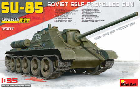 1/35 Soviet Self-Propellled Gun SU-85