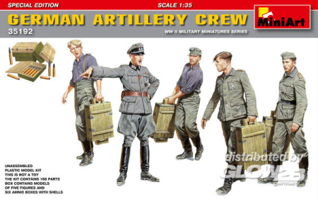 1/35 German Artillery Crew