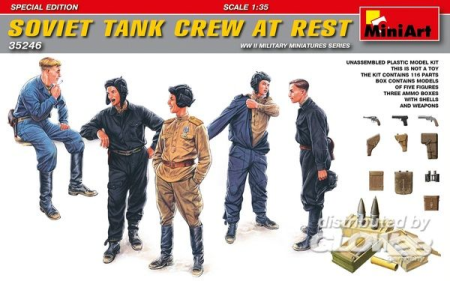 1/35 Soviet Tank Crew at Rest Special Edition
