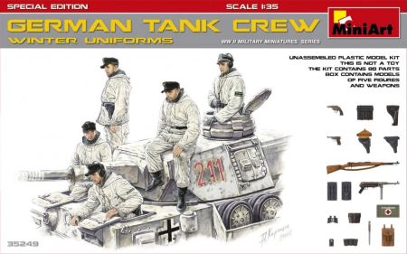 1/35 German Tank Crew (Winter Uniforms)