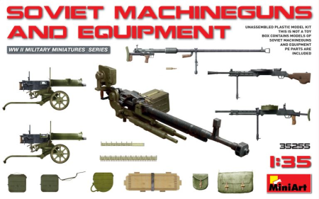 1/35 Soviet Machine guns &amp; Equipment