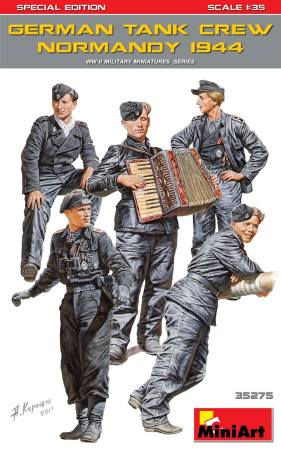 1/35 German Tank Crew (Normandy 1944)