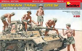 1/35 German Tank Crew.”Afrika Korps”