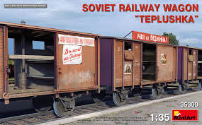 1/35 Soviet Railway Wagon Teplushka
