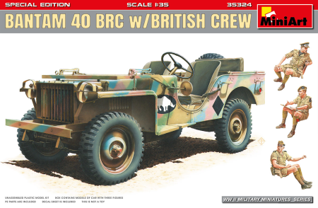 1/35 Bantam 40 BRC w/Crew