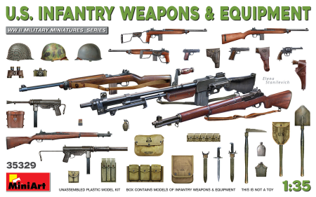 1/35 U.S. Infantry Weapons & Equipment