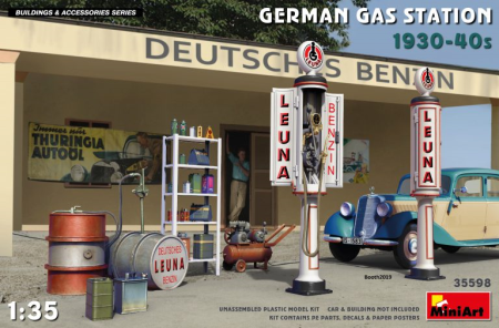 1/35 German Gas Station 1930-40s